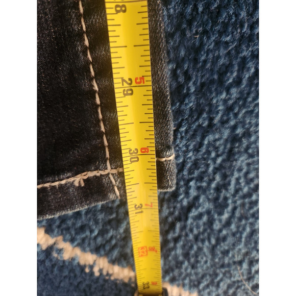 Ariat R.E.A.L Denim Dark Wash Straight Leg Boot Cut Jeans 28s - Picture 7 of 7